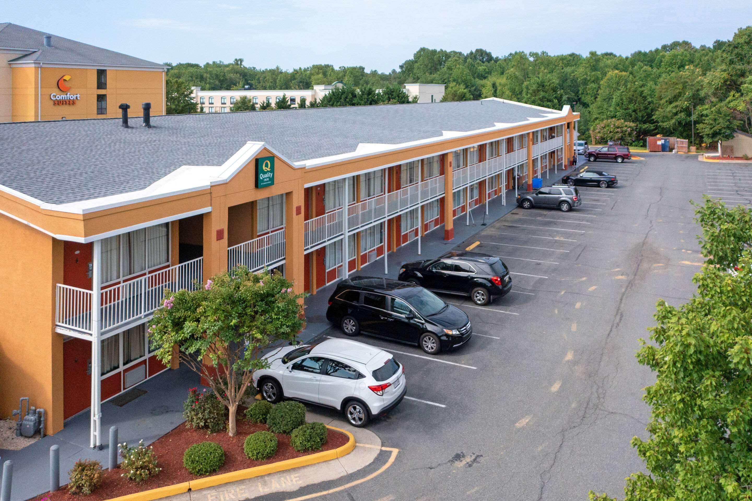 Quality Inn Fredericksburg Near Historic Downtown Eksteriør billede