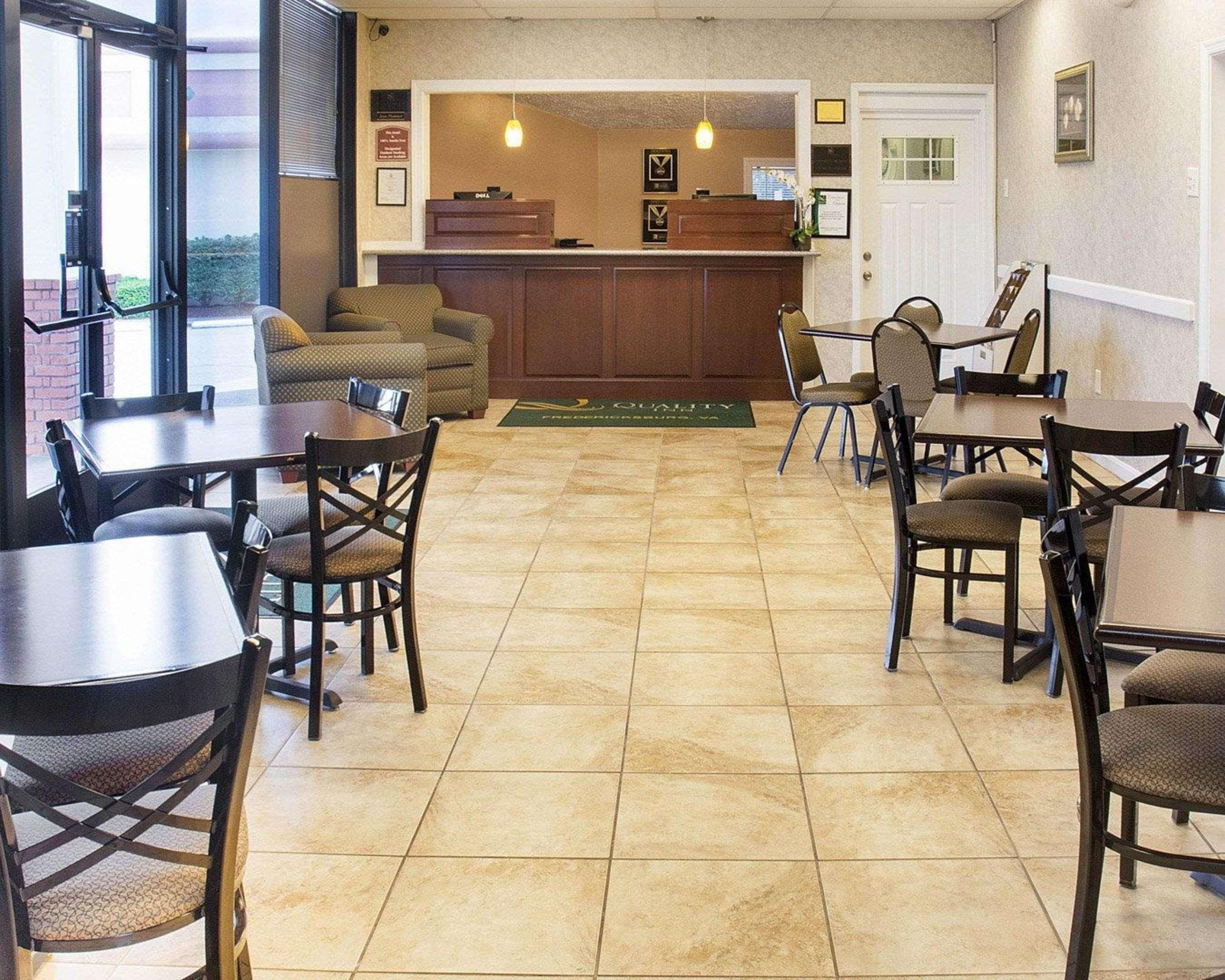Quality Inn Fredericksburg Near Historic Downtown Eksteriør billede