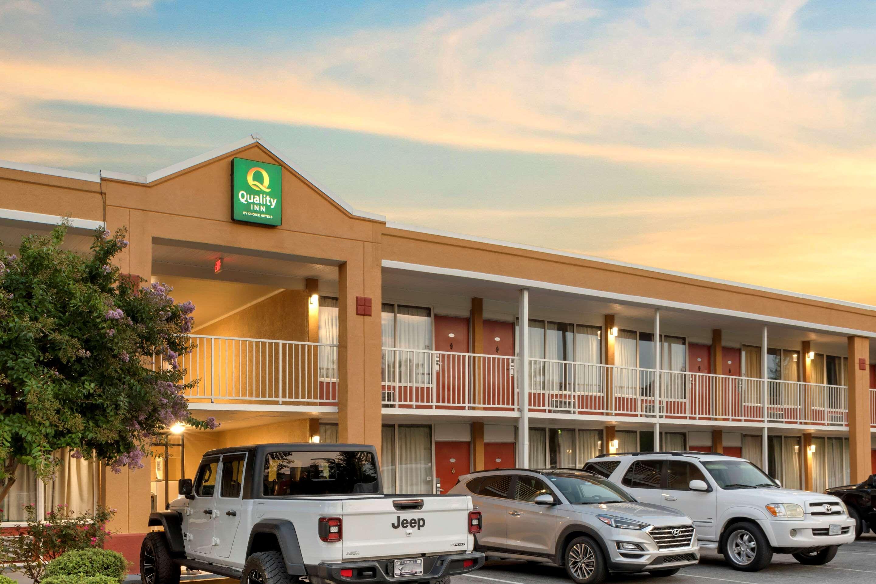Quality Inn Fredericksburg Near Historic Downtown Eksteriør billede