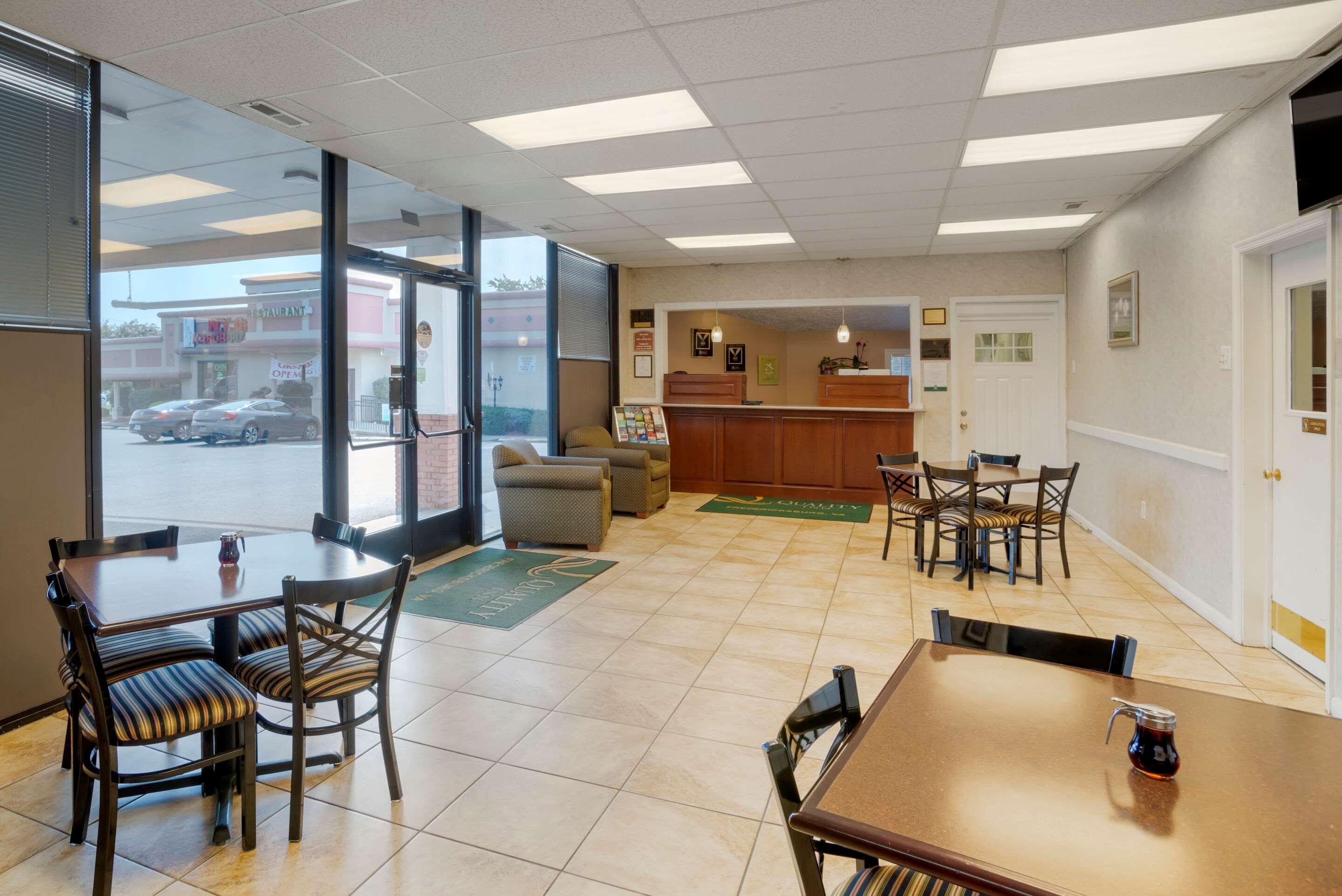 Quality Inn Fredericksburg Near Historic Downtown Eksteriør billede
